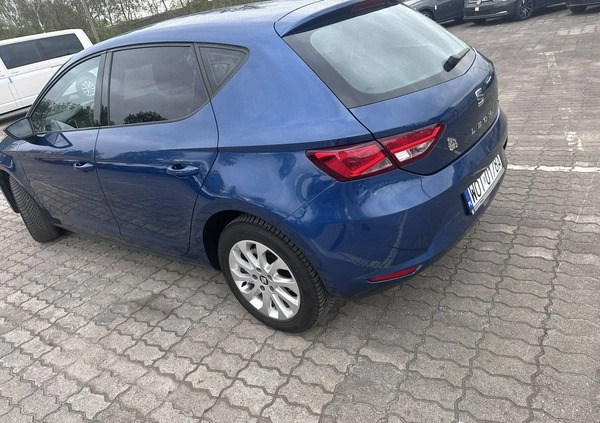 Seat Leon cena 43900 przebieg: 217735, rok produkcji 2015 z Wieluń małe 154